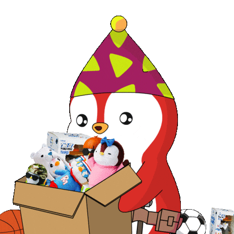 Pay It Forward Birthday Sticker by Pudgy Penguins