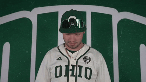 Baseball College GIF by Ohio Bobcats