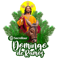 Semana Santa Jesus Sticker by SacraTour