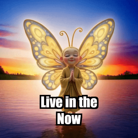 Live In The Now Wisdom GIF by BuddhaFlyJourney