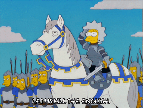 Lisa Simpson Knight GIF by The Simpsons