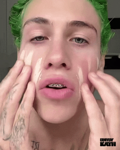 Halloween Makeup GIF