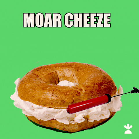 Give Me More Cream Cheese GIF by Instacart