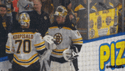 National Hockey League Laughing GIF by NHL