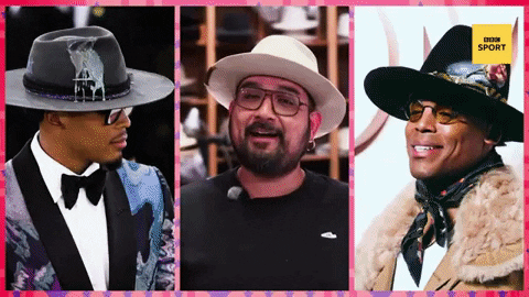 avenuewestdigital giphygifmaker fedora alberto hernandez cam newton hat maker GIF