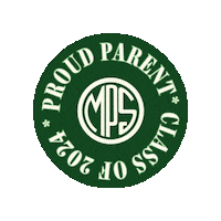 Graduate Classof2024 Sticker by Miss Porter's School
