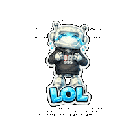 Dying Laughing Lol Sticker by Digi 995