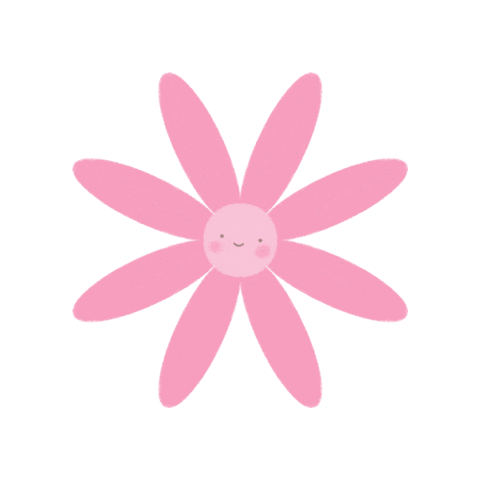 Rosa Flor Sticker