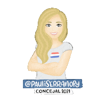 Pauli Serrano Sticker by Larala