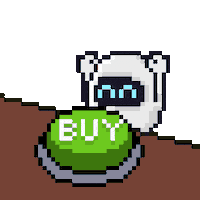 Crypto Bear Sticker by Memeland by 9GAG