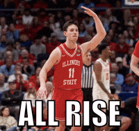 Illinois State Basketball GIF