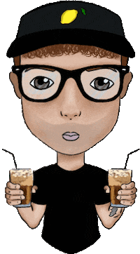 cypriotsmurf coffee charlie greek frappe Sticker