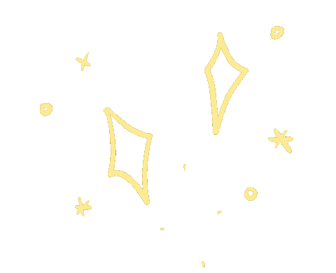 Star Gold Sticker by haenaillust