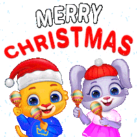 Merry Christmas Sticker by Lucas and Friends by RV AppStudios