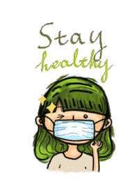 Mask Stay Home Sticker