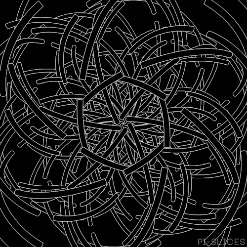 black and white loop GIF by Pi-Slices