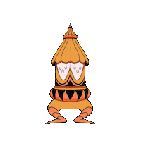 IainMacarthur dancing pattern bobbing dancing dude Sticker