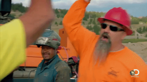 excited goldrush GIF by Discovery Europe