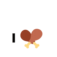 I Love Food Eating Sticker by Perfect Keto