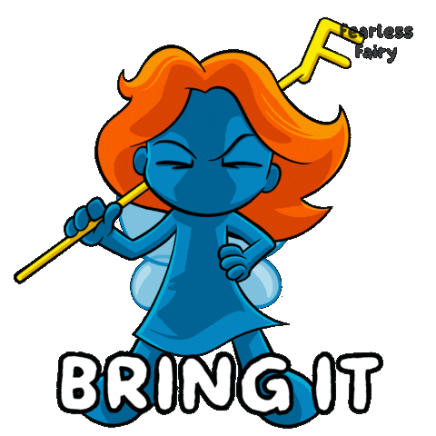 Come Bring It On Sticker by VeeFriends