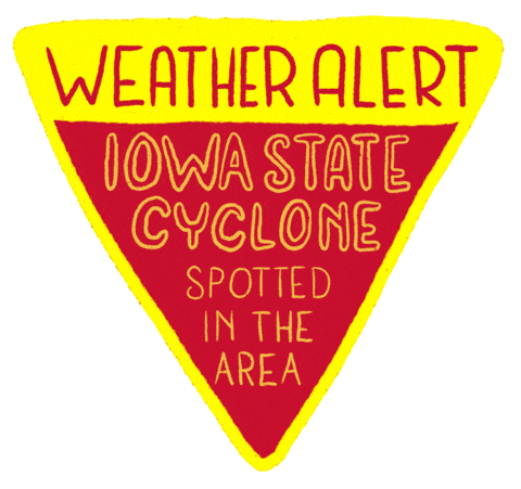 Cyclones Isu Sticker by Iowa State University Foundation