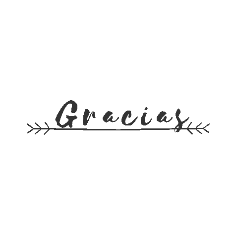 Gracias Sticker by COPY PINTOR