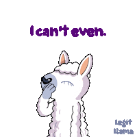 Sheep I Cant Even Sticker by VeeFriends