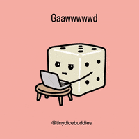 TinyDiceBuddies animated joke 2d animation dice GIF