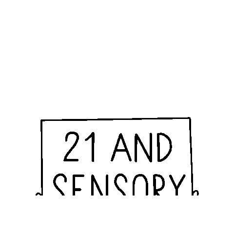 Autism Adhd Sticker by Emily @21andsensory