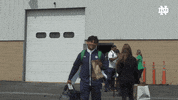 FightingIrish travel plane college football irish GIF