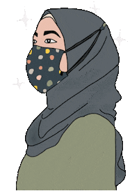 Mask Islam Sticker by Bynfitri