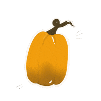 Pumpkin Pie Halloween Sticker