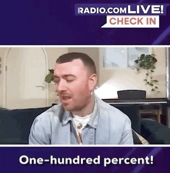 Sam Smith Yes GIF by Audacy
