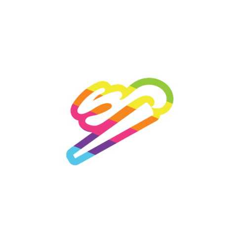Rainbow Grav Sticker by GravLabs