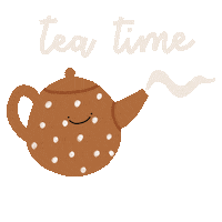 Relaxing Tea Time Sticker