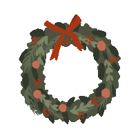 anvisuel christmas navidad guirnalda anvisuel Sticker