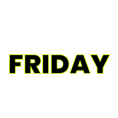 Friday Weekend Sticker by Sembuster