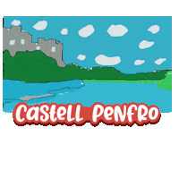 Pembroke Pembrokeshire Sticker