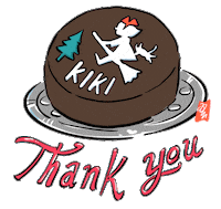 Kiki Ghibli Sticker by Johnram27