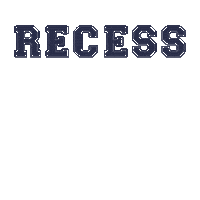 we_recess fitness workout playtime recess Sticker