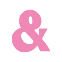 AndmeticsOfficial logo beauty and ampersand Sticker