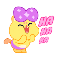 Paw Paw Laughing Sticker