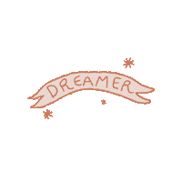 honestlyandie dream boho dreamer deeamer Sticker