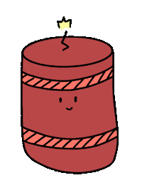 Happy New Year Art Sticker