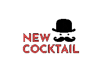 cocktail time bar Sticker