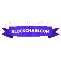 Bitcoin Cryptocurrency Sticker by Blockchain.com