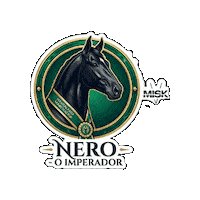 Nero Marcha Sticker by Haras Misk