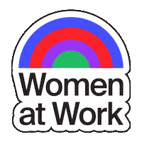 Rainbow Womenatwork Sticker by Hey