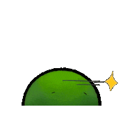 mossamigos marimo mossy moss ball moss amigos Sticker