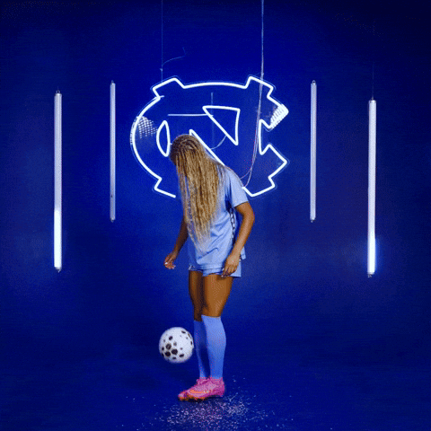 University Of North Carolina Soccer GIF by UNC Tar Heels